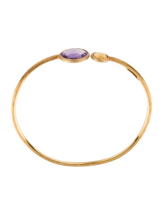 Marco Bicego 18K Amethyst & Citrine Jaipur Cuff Bracelet