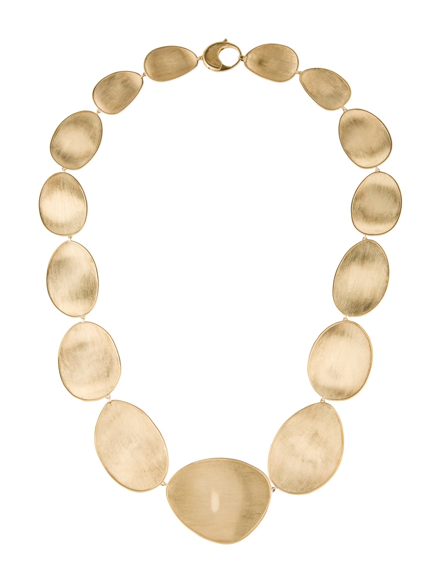 Marco Bicego 18K Graduated Petal Collar Necklace