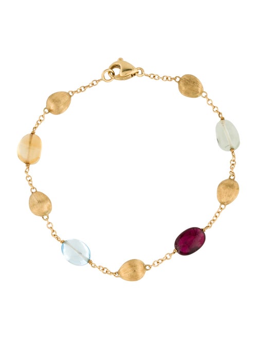 Marco Bicego 18K Multi-Stone Station Bracelet