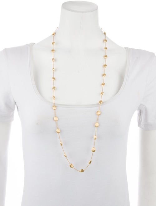 Marco Bicego 18K Siviglia Large Bean Long Necklace