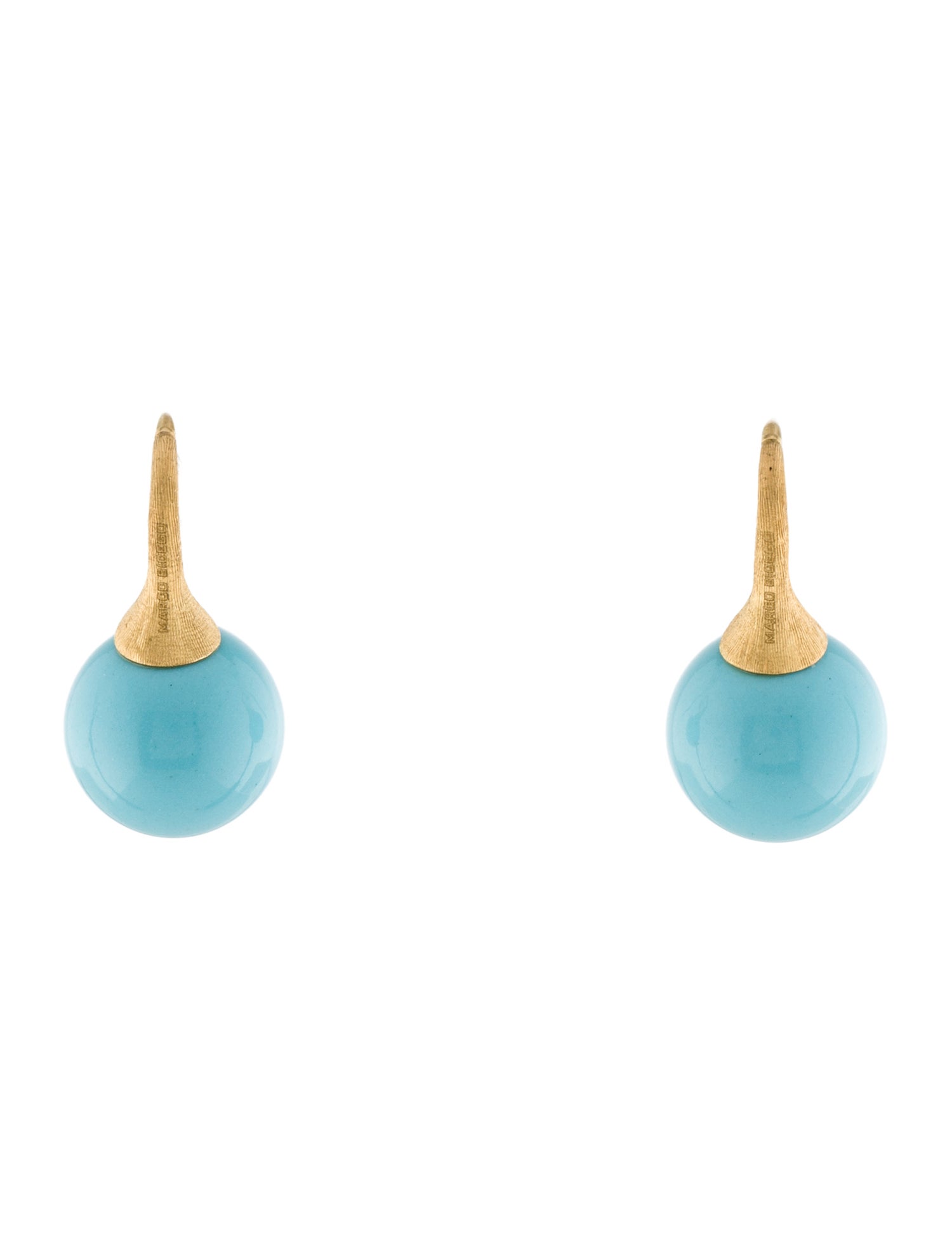 Marco Bicego 18K Turquoise Drop Earrings
