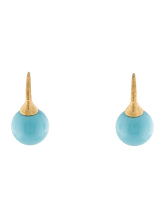 Marco Bicego 18K Turquoise Drop Earrings