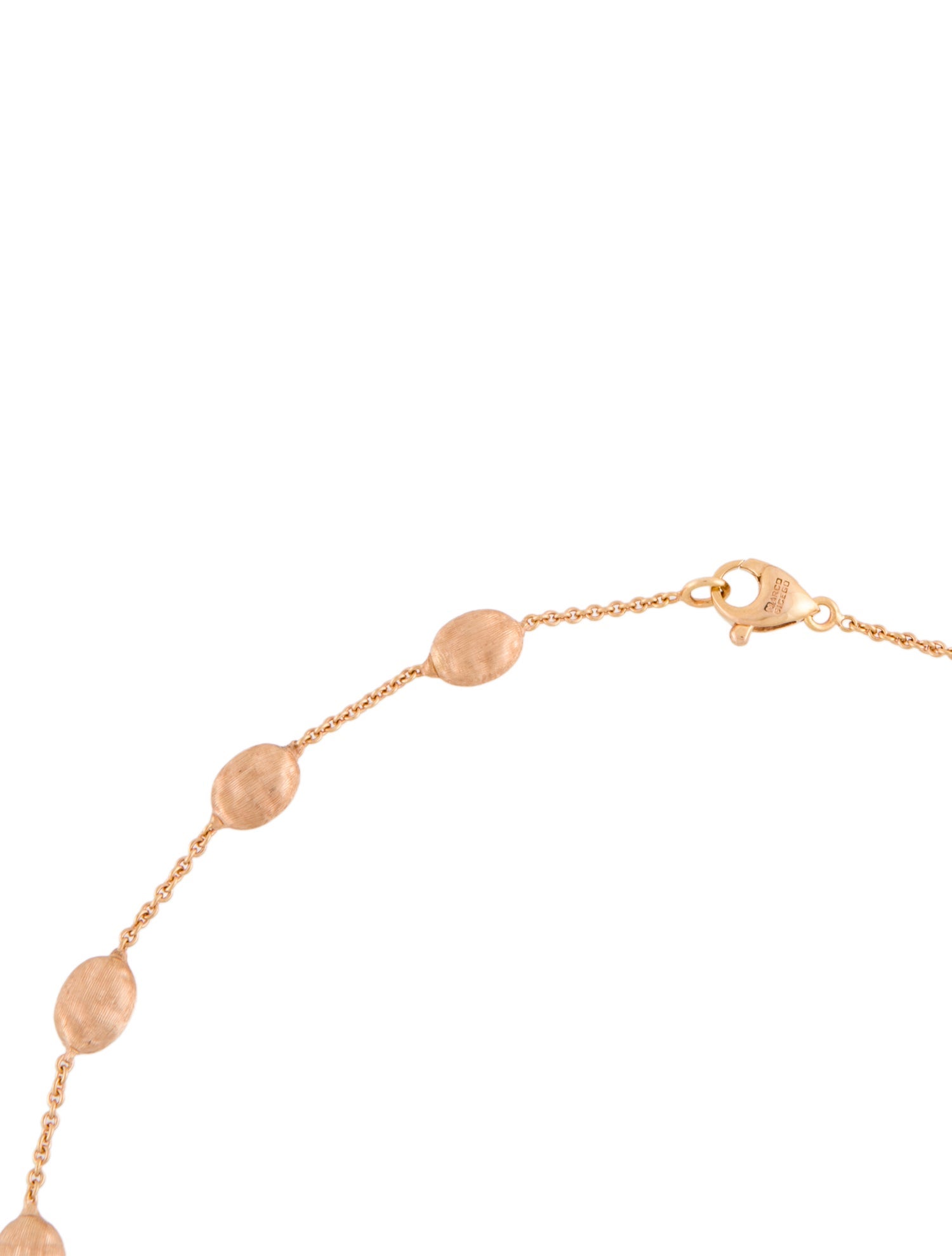 Marco Bicego 18K Medium Bean Station Necklace