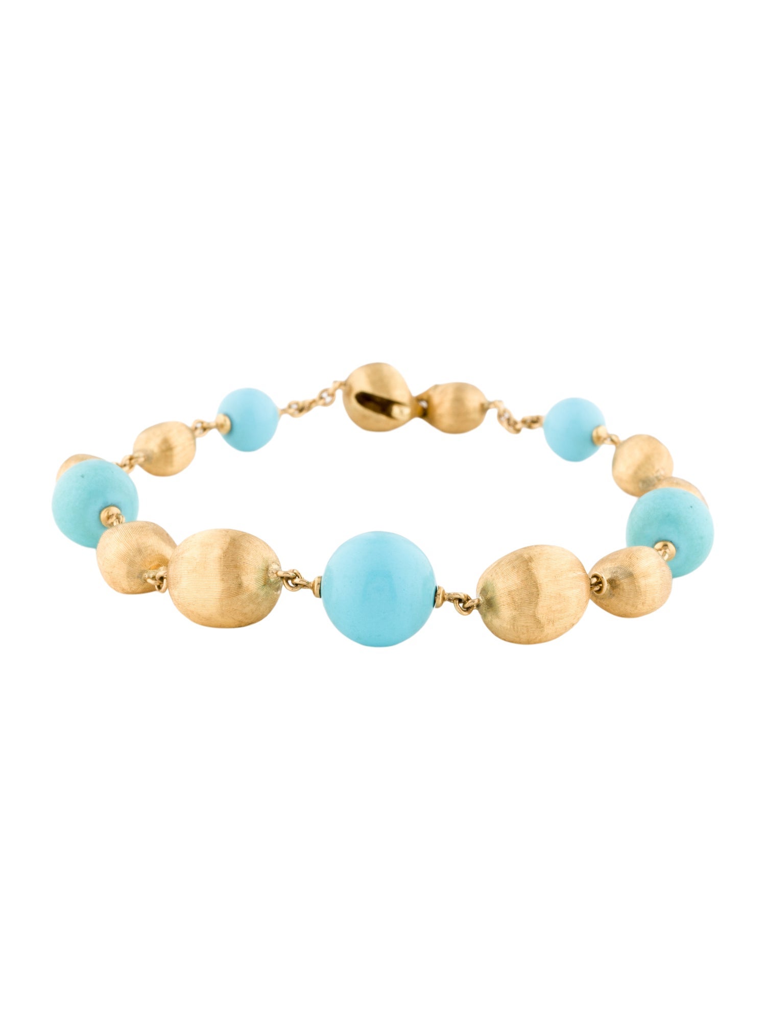 Marco Bicego 18K Turquoise Africa Bracelet