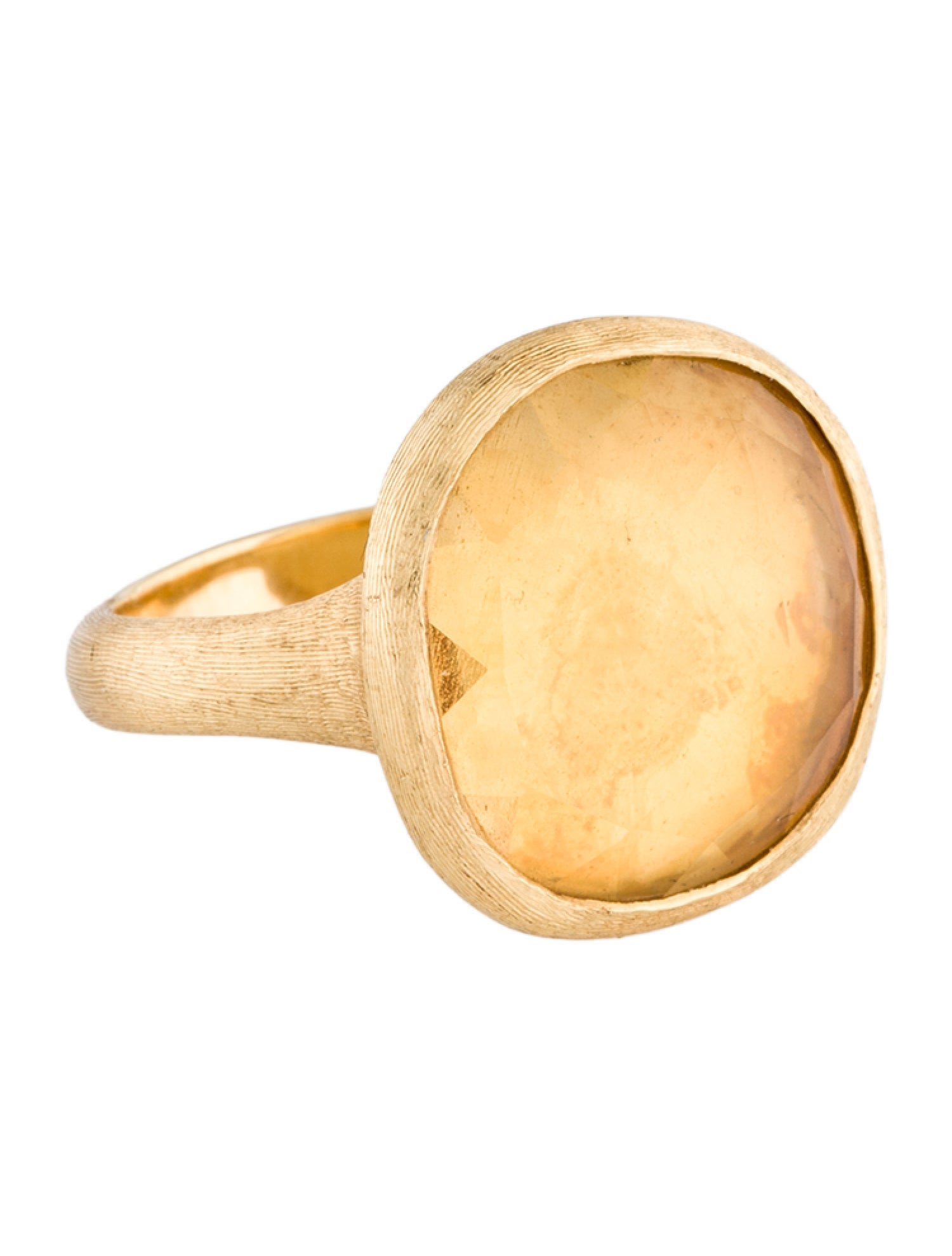 Marco Bicego 18K Citrine Cocktail Ring