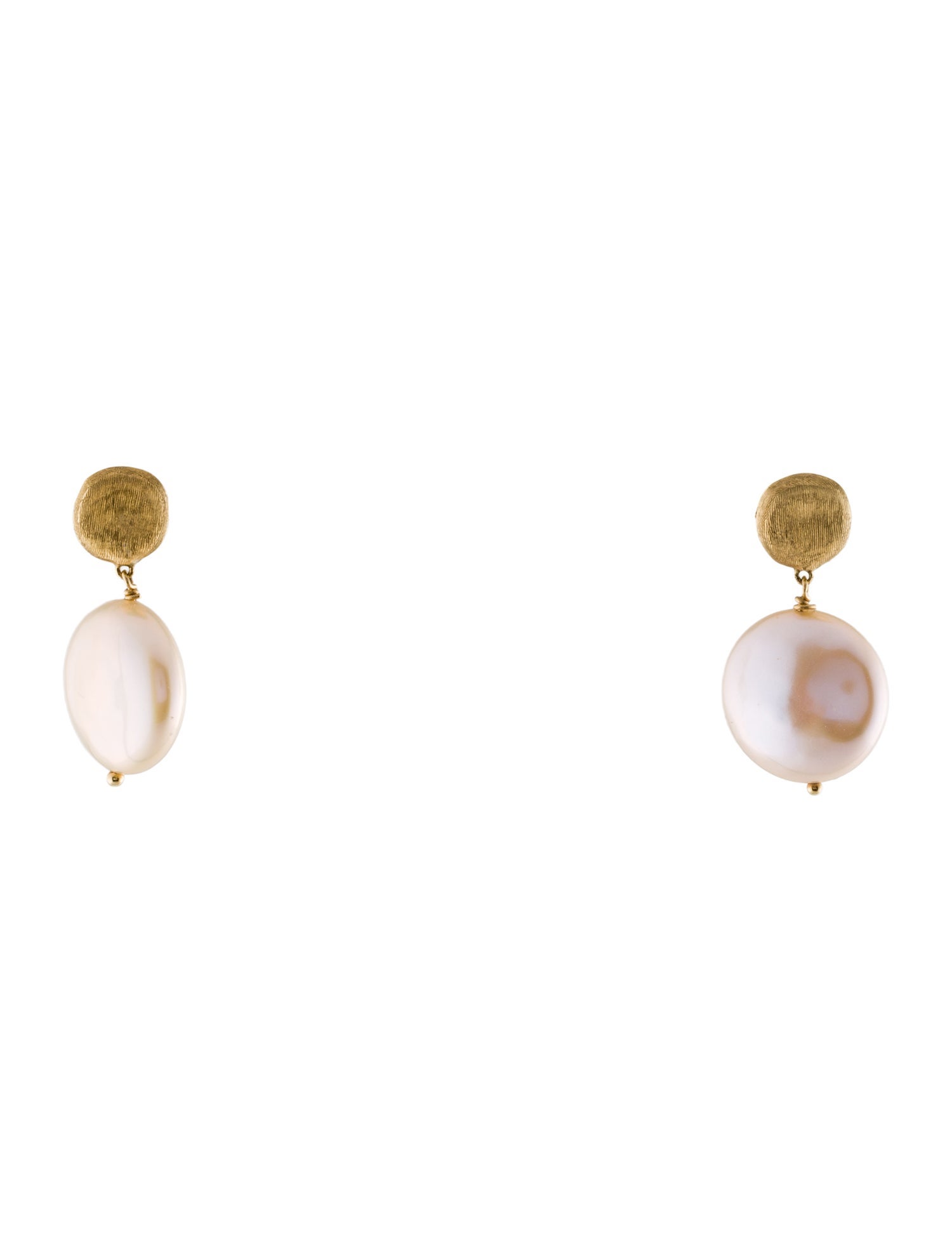 Marco Bicego 18K Pearl Drop Earrings