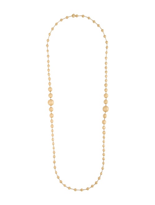Marco Bicego 18K Africa Graduated Long Necklace
