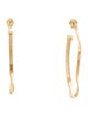 Marco Bicego 18K Twisted Medium Hoop Earrings