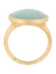 Marco Bicego 18K Aquamarine Lunaria Cocktail Ring
