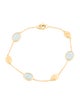 Marco Bicego 18K Aquamarine Siviglia Station Bracelet