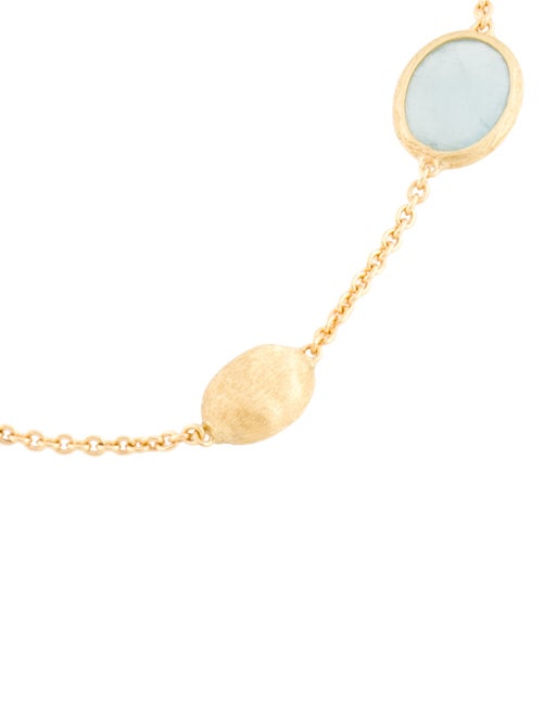 Marco Bicego 18K Aquamarine Siviglia Station Bracelet