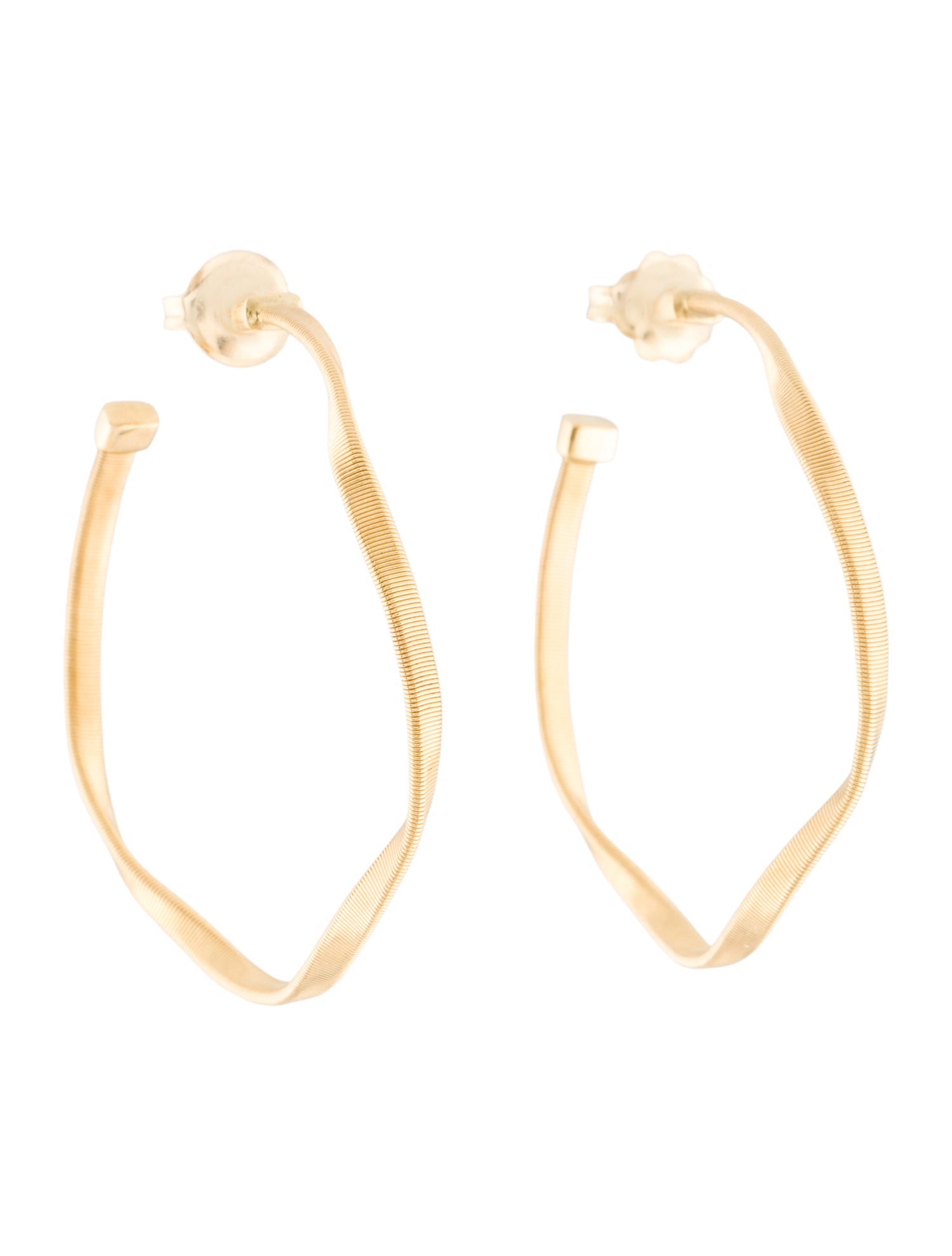Marco Bicego Marrakech Medium Twisted Hoop Earrings