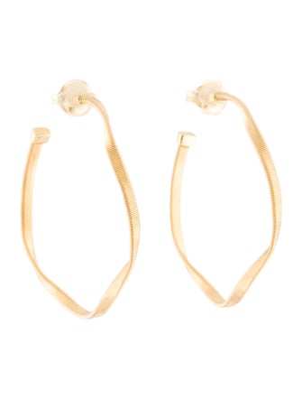 Marco Bicego Marrakech Medium Twisted Hoop Earrings