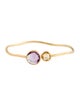 Marco Bicego 18K Amethyst & Citrine Jaipur Cuff Bracelet