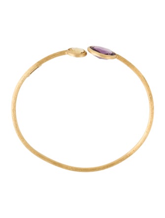 Marco Bicego 18K Amethyst & Citrine Jaipur Cuff Bracelet