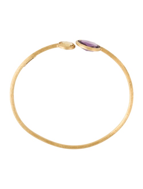 Marco Bicego 18K Amethyst & Citrine Jaipur Cuff Bracelet