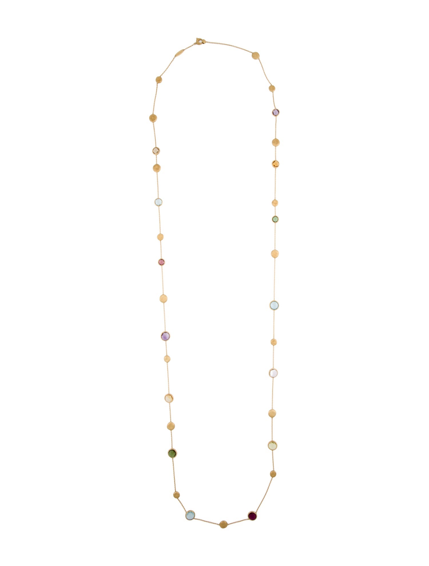 Marco Bicego 18K Multistone Jaipur Long Necklace