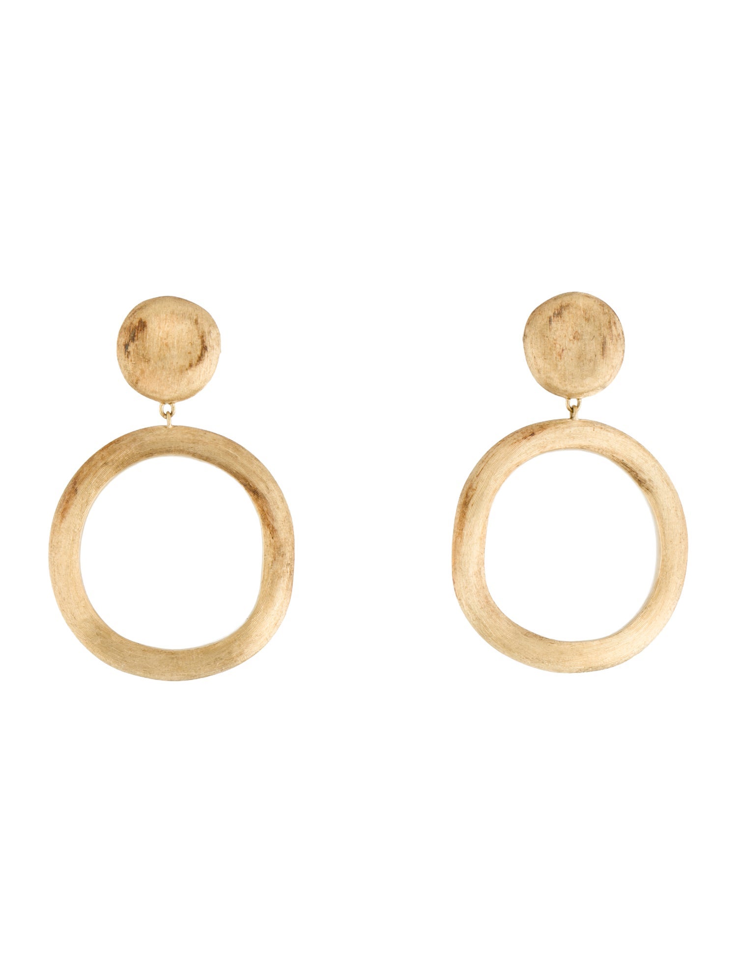 Marco Bicego 18K Jaipur Circle Drop Earrings