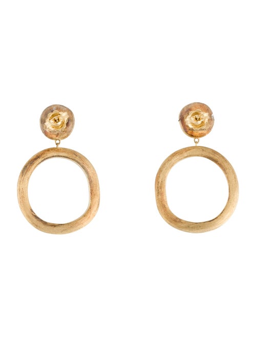 Marco Bicego 18K Jaipur Circle Drop Earrings