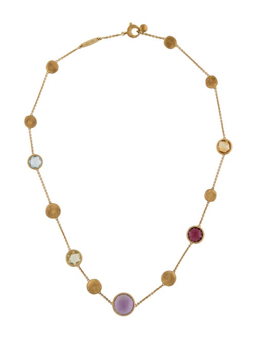 Marco Bicego 18K Multi-Stone Jaipur Color Station Necklace