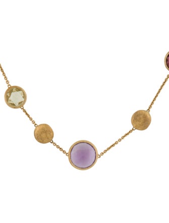 Marco Bicego 18K Multi-Stone Jaipur Color Station Necklace