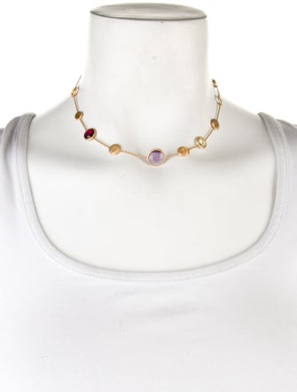 Marco Bicego 18K Multi-Stone Jaipur Color Station Necklace