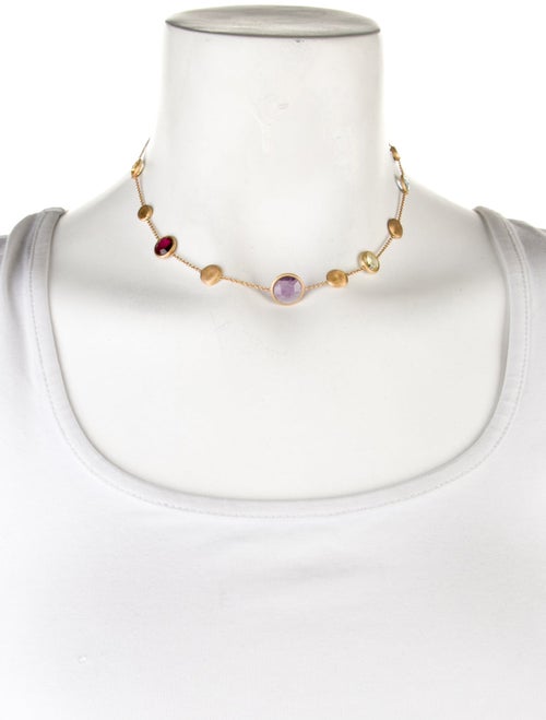 Marco Bicego 18K Multi-Stone Jaipur Color Station Necklace