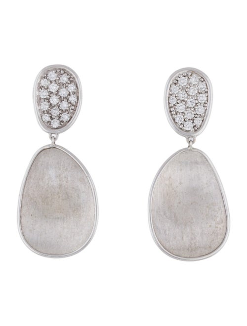 Marco Bicego 18K Diamond Lunaria Drop Earrings