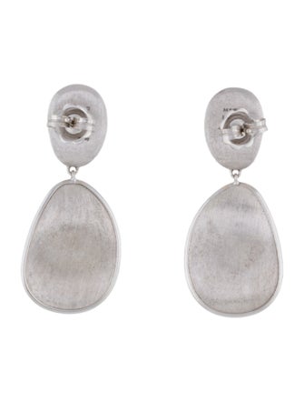 Marco Bicego 18K Diamond Lunaria Drop Earrings