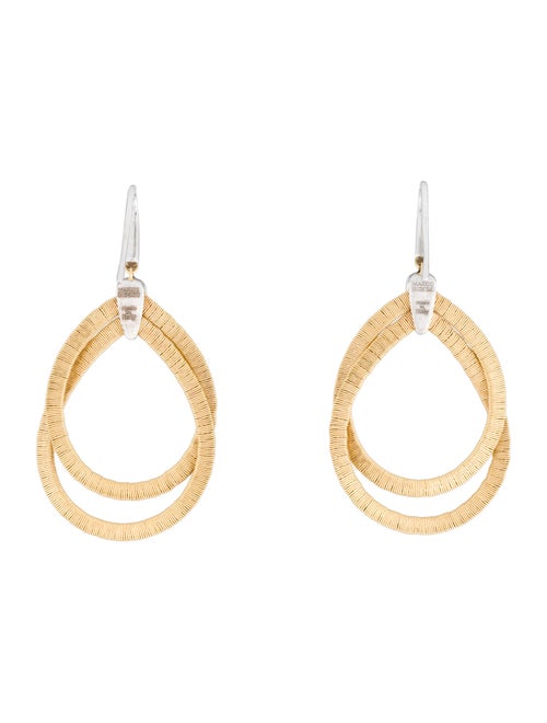 Marco Bicego 18K Diamond Cairo Woven Drop Earrings