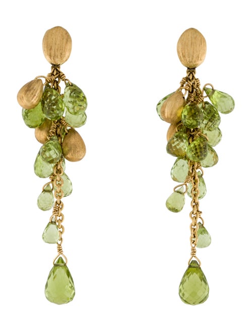 Marco Bicego 18K Peridot Drop Earrings