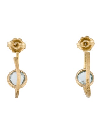 Marco Bicego 18K Topaz Jaipur Hoop Earrings