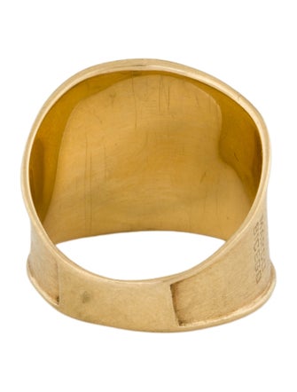 Marco Bicego 18K Lunaria Large Band Ring