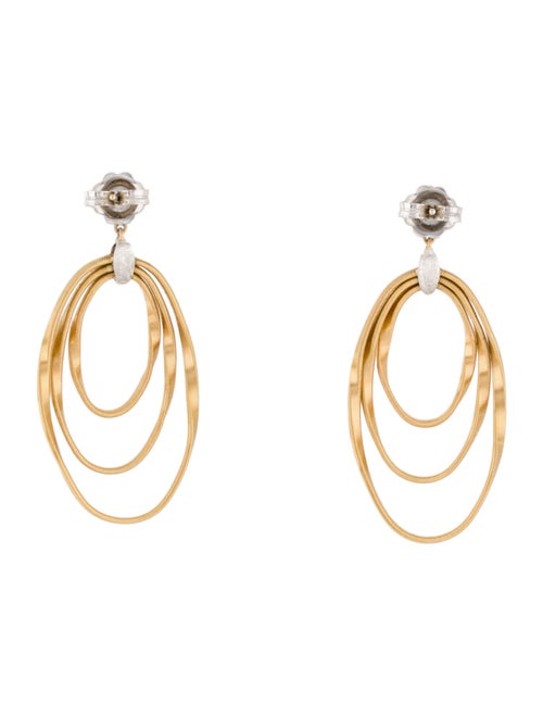 Marco Bicego 18K Diamond Marrakech Onde Concentric Earrings