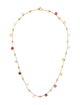 Marco Bicego 18K Multistone Station Necklace