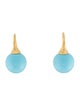 Marco Bicego 18K Turquoise Drop Earrings