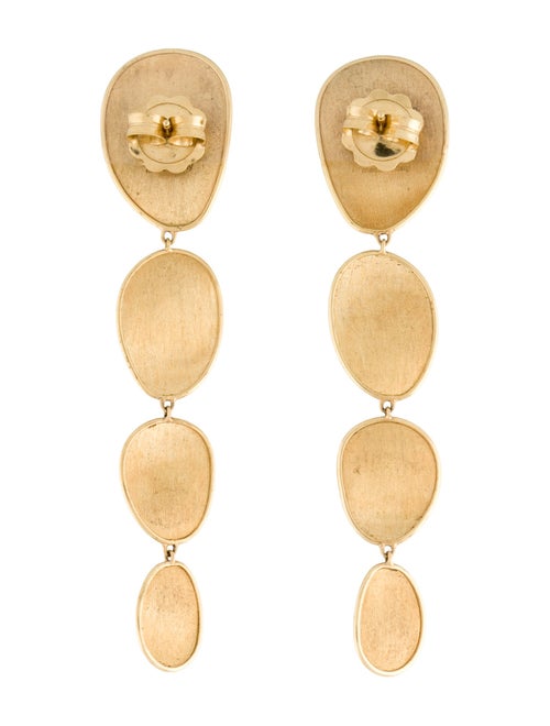 Marco Bicego 18K Lunaria Graduated Drop Earrings