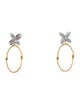 Marco Bicego 18K Diamond Marrakech Onde Diamond Flower Drop Earrings
