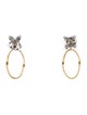 Marco Bicego 18K Diamond Marrakech Onde Diamond Flower Drop Earrings