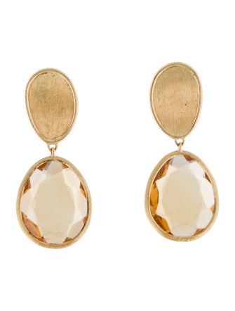Marco Bicego 18K Citrine Drop Earrings
