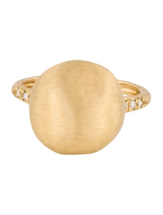 Marco Bicego 18K Diamond Africa Cocktail Ring