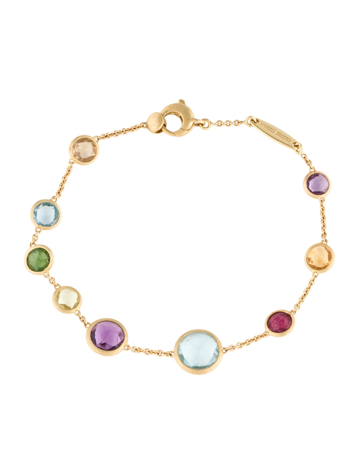 Marco Bicego 18K Multi-Stone Jaipur Station Bracelet