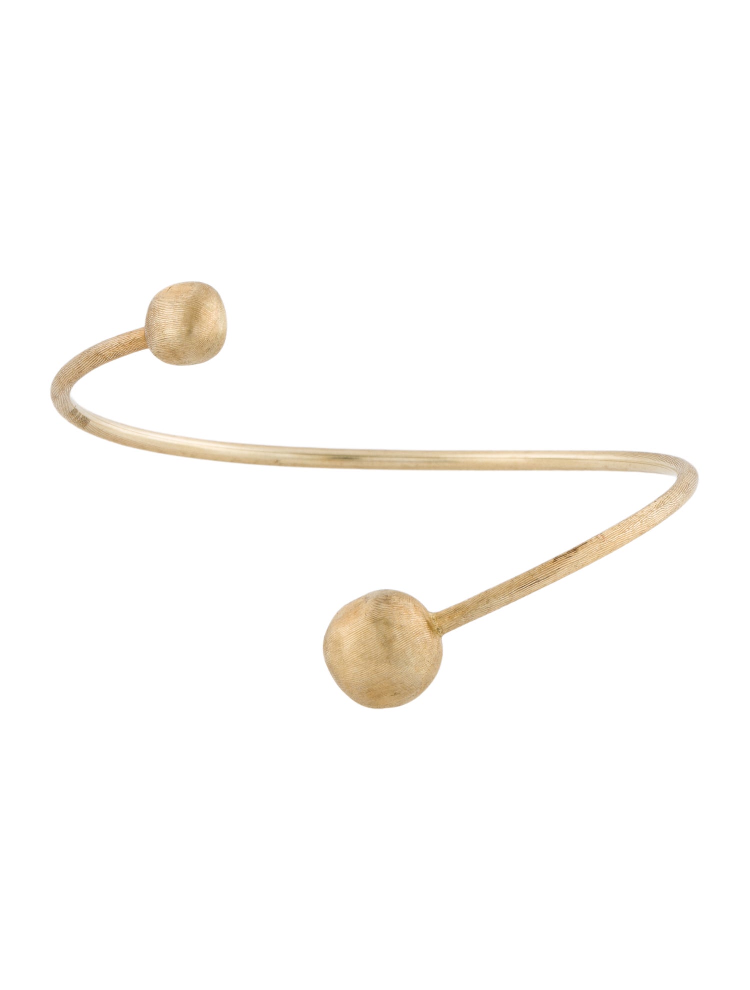Marco Bicego 18K Flexible Small Bead Bangle