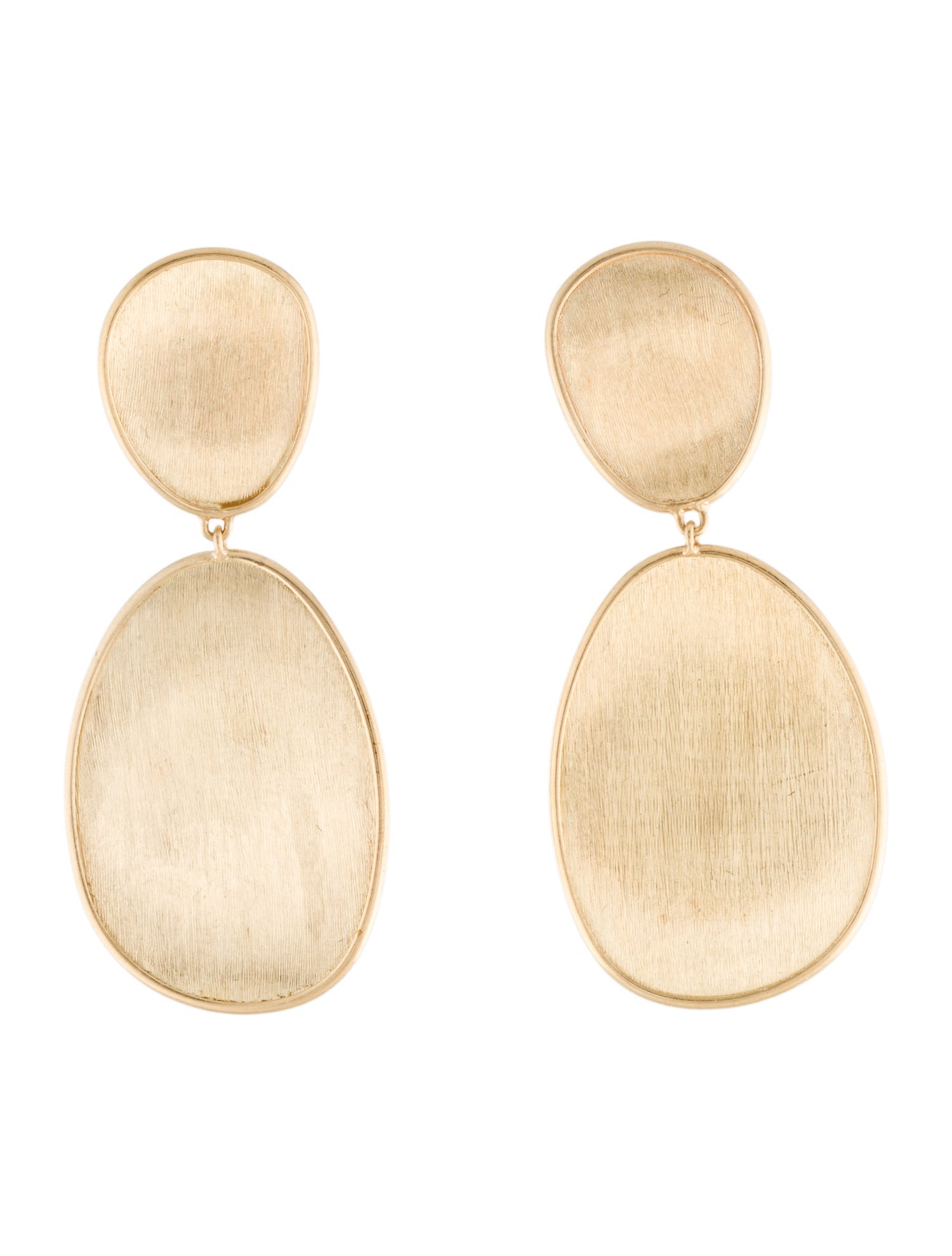 Marco Bicego 18K Lunaria Double Drop Earrings