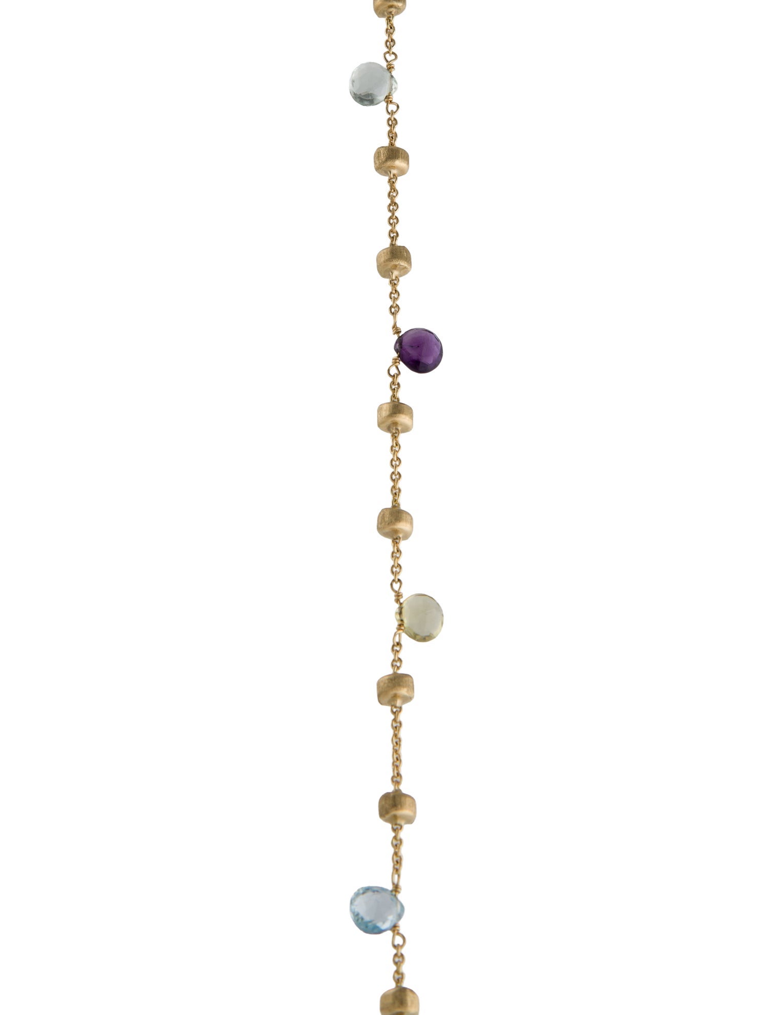 Marco Bicego 18K Multi-Stone Station Necklace