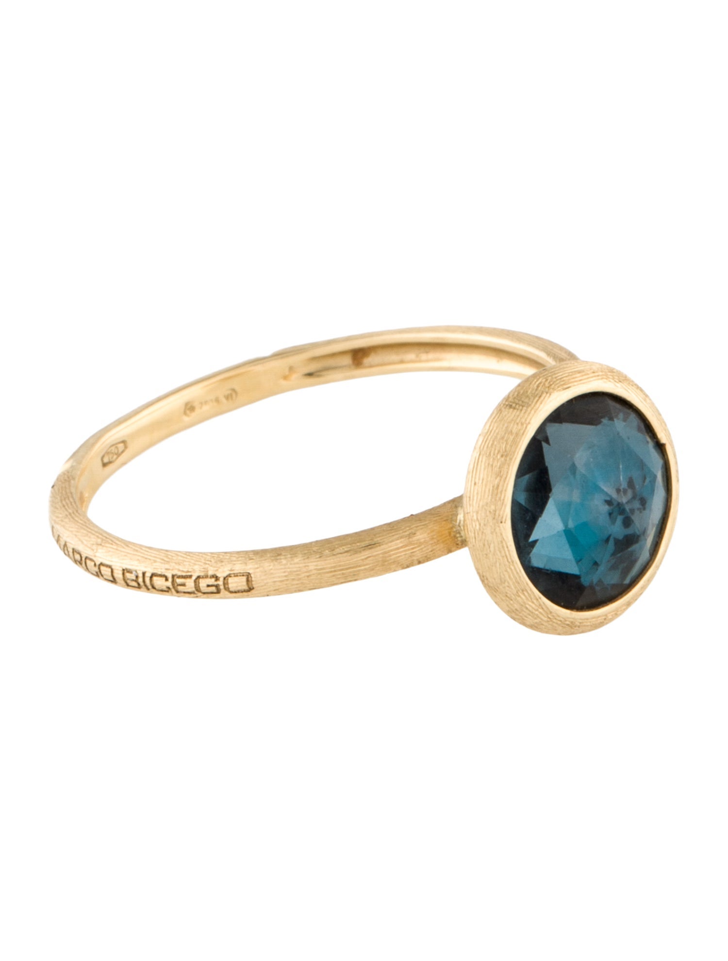 Marco Bicego 18K Topaz Stackable Ring