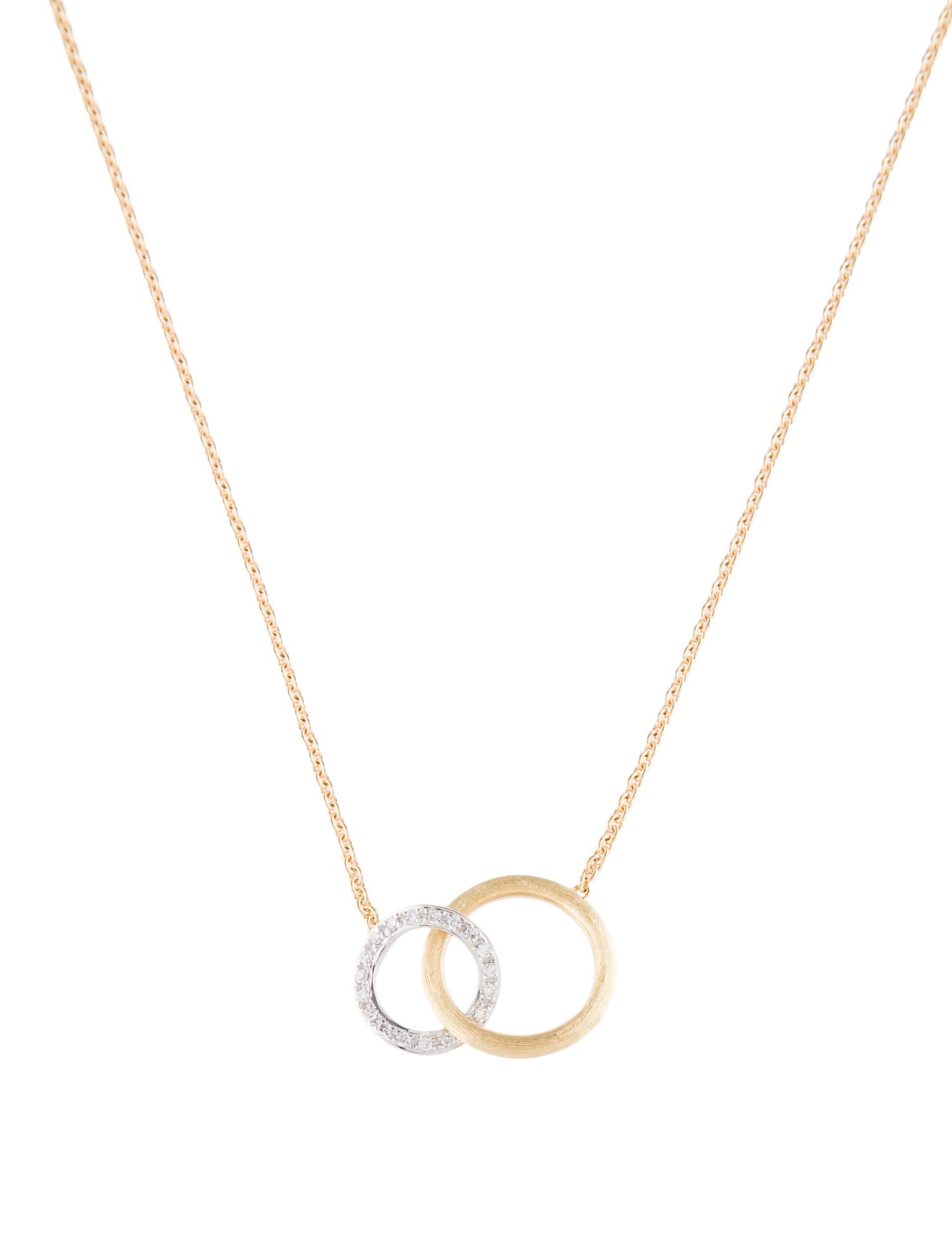 Marco Bicego 18K Diamond Jaipur Pavé Pendant Necklace