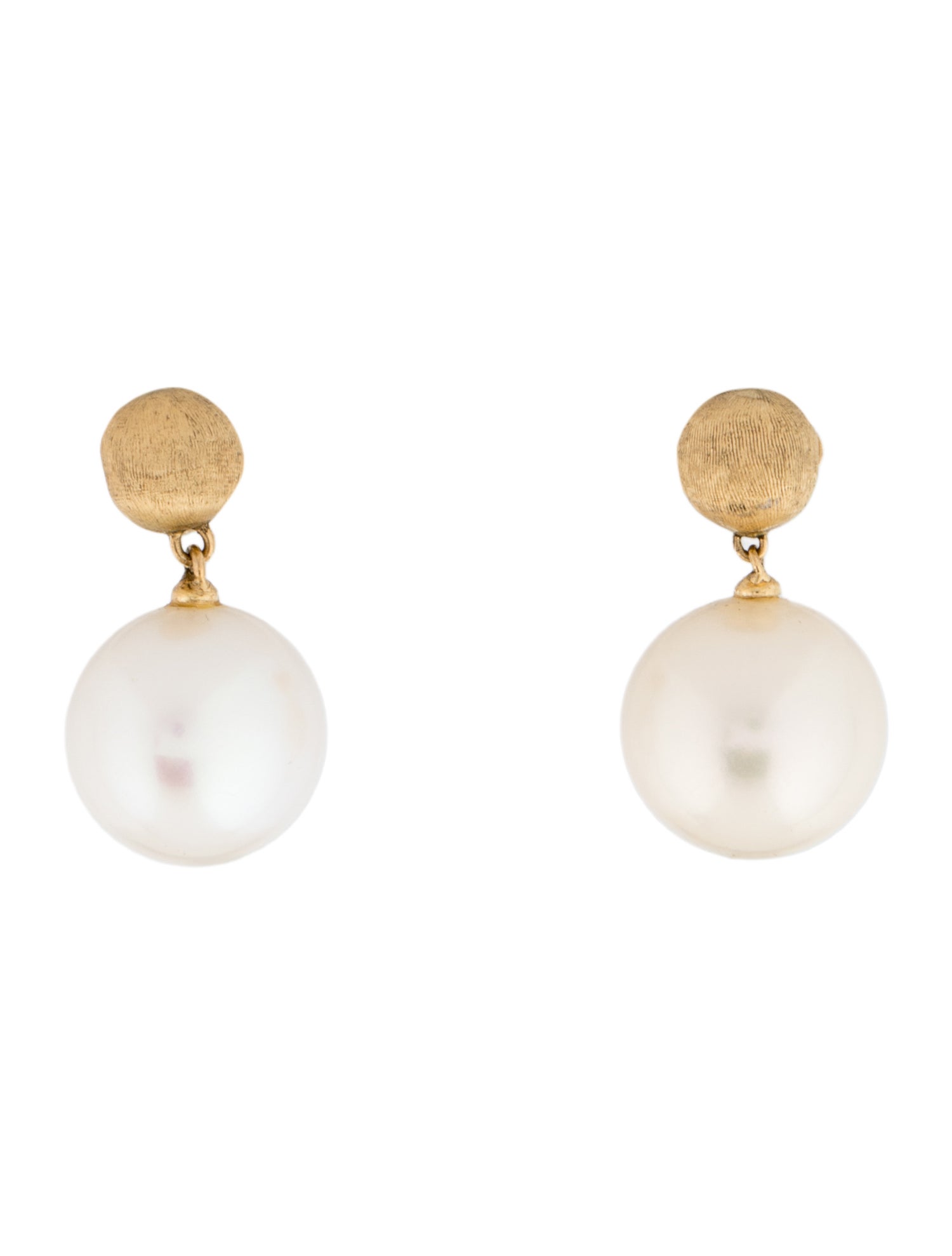 Marco Bicego 18K Pearl Drop Earrings
