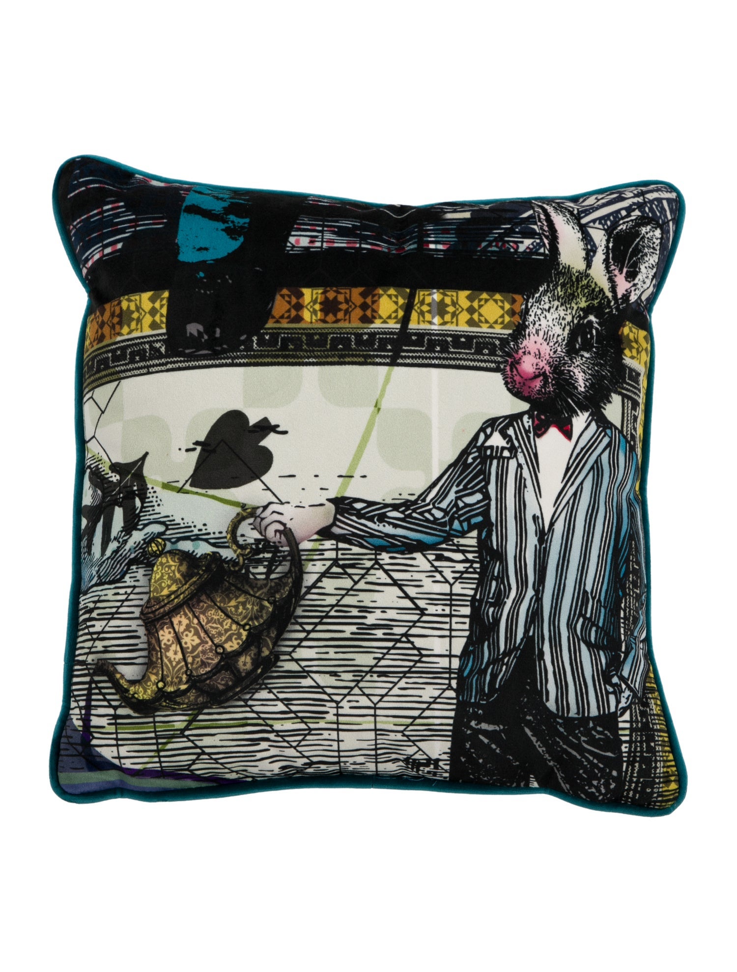 Marcel Wanders x Roche Bobois Globe Trotter Pillow