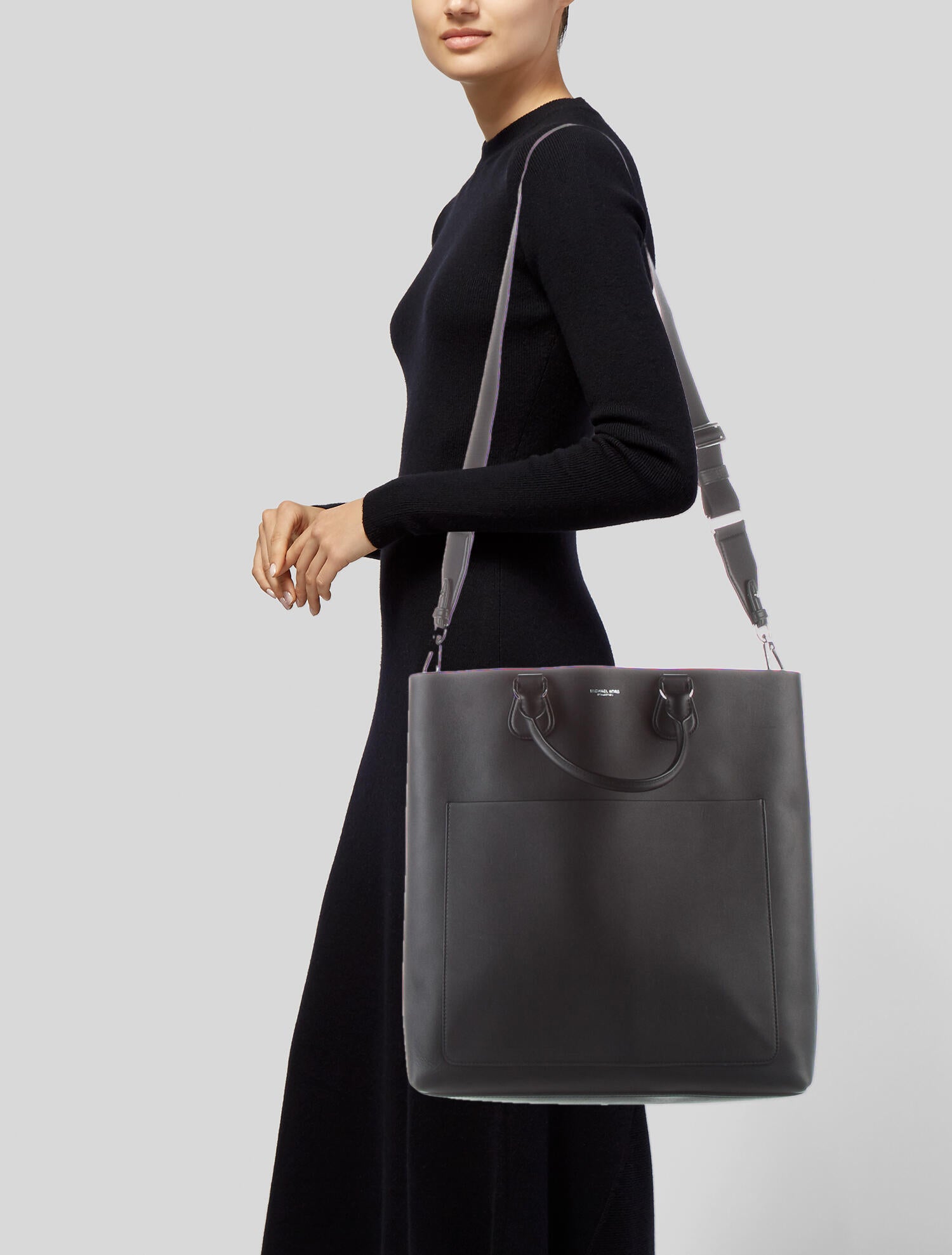 Michael Kors Collection Large Leather Tote Bag